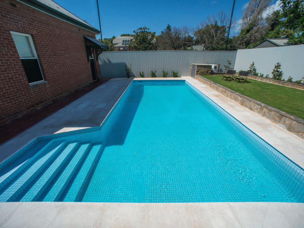 new tiles and pool plaster woodlands
